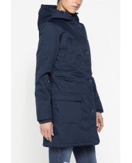 GIUBBOTTO PARKA CON CAPPUCCIO RESISTENTE ALL'ACQUA