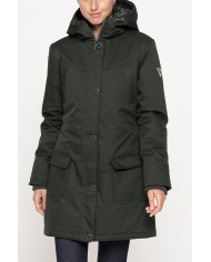 GIUBBOTTO PARKA CON CAPPUCCIO RESISTENTE ALL'ACQUA