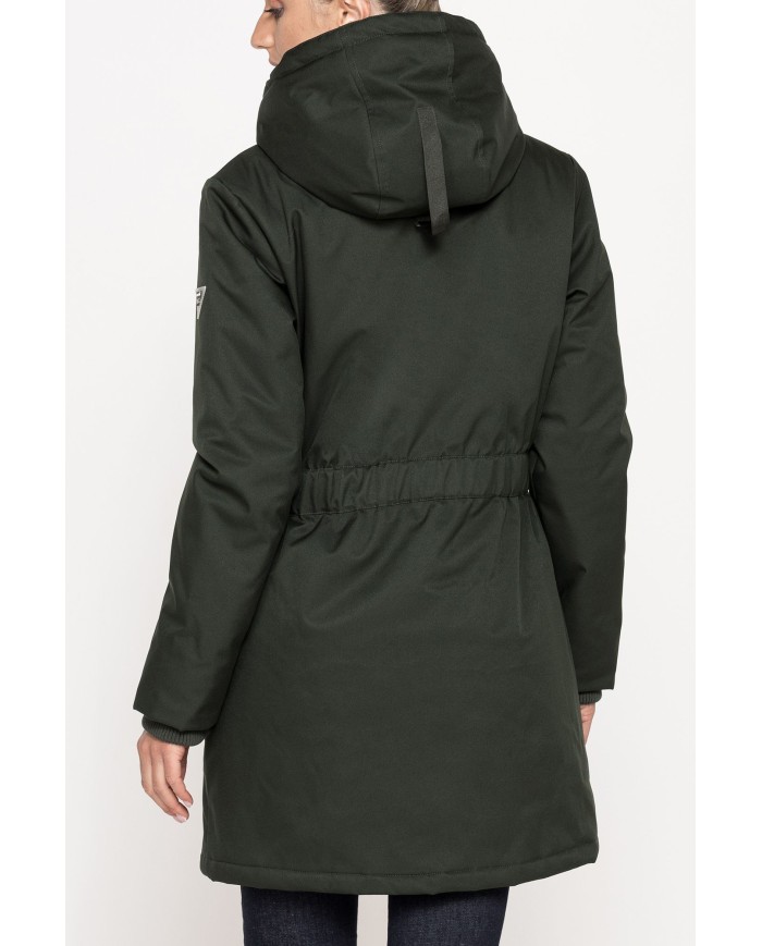 GIUBBOTTO PARKA CON CAPPUCCIO RESISTENTE ALL'ACQUA