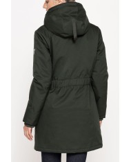 GIUBBOTTO PARKA CON CAPPUCCIO RESISTENTE ALL'ACQUA