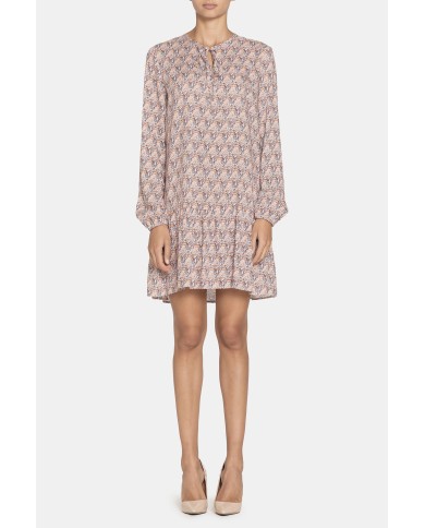 ABITO MINI IN TESSUTO STAMPATO