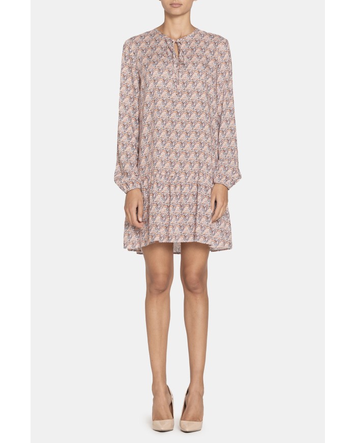 ABITO MINI IN TESSUTO STAMPATO