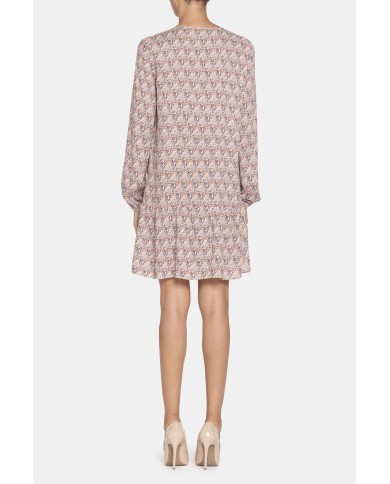 ABITO MINI IN TESSUTO STAMPATO