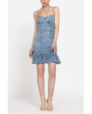 ABITO CORTO MOD.T492C IN DENIM SUPER STRETCH 9oz. SPINTECH ELASTIC COTONE SULLA PELLE