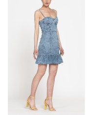 ABITO CORTO MOD.T492C IN DENIM SUPER STRETCH 9oz. SPINTECH ELASTIC COTONE SULLA PELLE