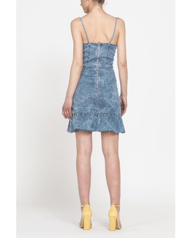 ABITO CORTO MOD.T492C IN DENIM SUPER STRETCH 9oz. SPINTECH ELASTIC COTONE SULLA PELLE