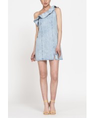 ABITO CORTO MONOSPALLA MOD.T494B IN DENIM 10,5oz.