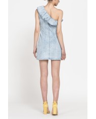 ABITO CORTO MONOSPALLA MOD.T494B IN DENIM 10,5oz.