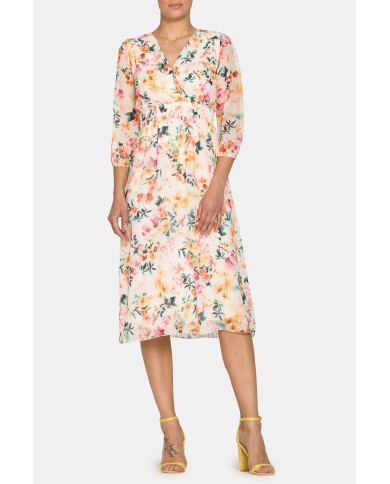 ABITO LUNGO CON ELASTICO IN VITA