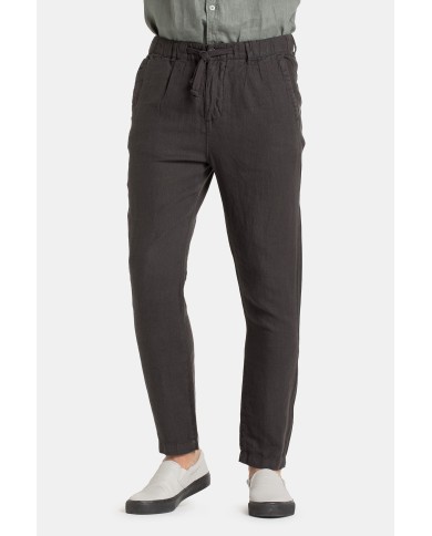 PANTALONE CHINOS CON LACCIO IN VITA MOD. 639. Vita regolare, gamba regolare