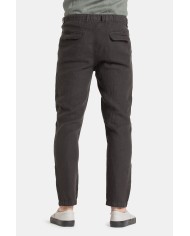 PANTALONE CHINOS CON LACCIO IN VITA MOD. 639. Vita regolare, gamba regolare