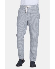 PANTALONE CHINOS CON LACCIO IN VITA MOD. 639. Vita regolare, gamba regolare