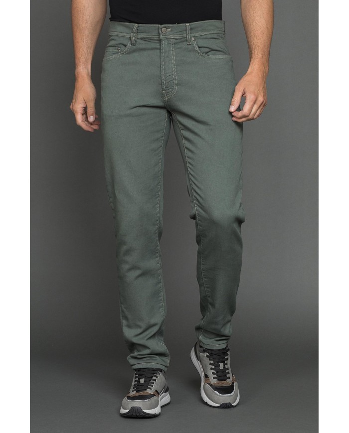 COLOR JEANS MOD. PASSPORT IN DENIM PLAY DA 10 oz.