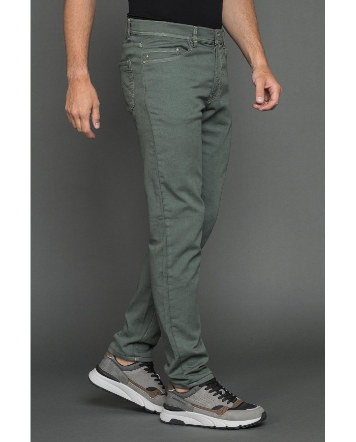 COLOR JEANS MOD. PASSPORT IN DENIM PLAY DA 10 oz.