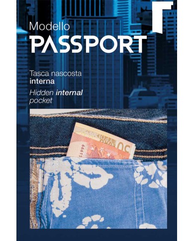 JEANS PASSPORT con TRATTAMENTO ALL'ALOE in tessuto Play jeans. Vita e gamba regolare