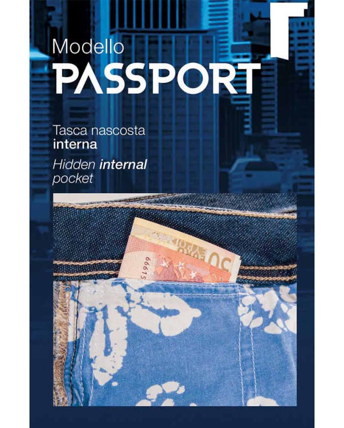 JEANS PASSPORT con TRATTAMENTO ALL'ALOE in tessuto Play jeans. Vita e gamba regolare