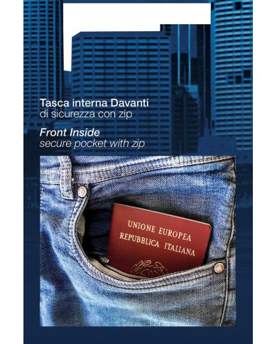 JEANS PASSPORT con TRATTAMENTO ALL'ALOE in tessuto Play jeans. Vita e gamba regolare