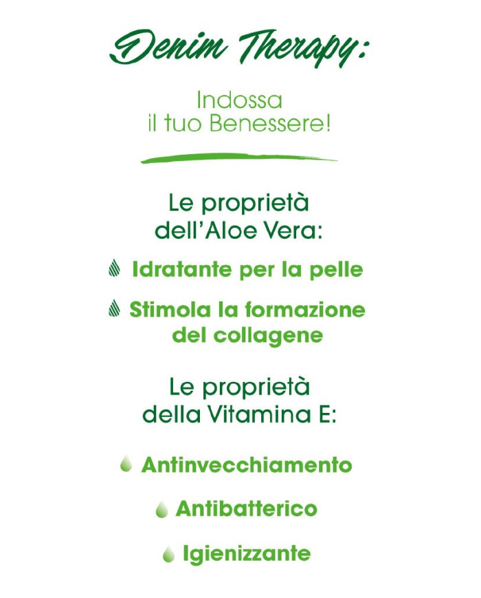 JEANS PASSPORT con TRATTAMENTO ALL'ALOE in tessuto Play jeans. Vita e gamba regolare