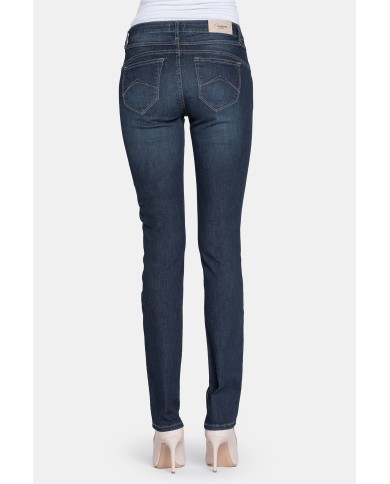 JEANS STRETCH MOD 752. Vita alta e gamba slim