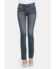 JEANS STRETCH MOD 752. Vita alta e gamba slim