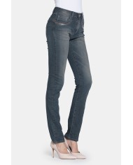 JEANS STRETCH MOD 752. Vita alta e gamba slim
