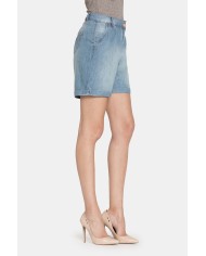 DENIM LEGGERO 100% COTONE. Vita regolare.