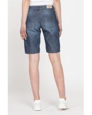 DENIM LEGGERO 100% COTONE. Vita regolare.