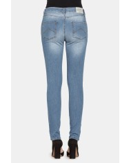 JEANS IN TESSUTO LEGGERO STRETCH 7oz MODELLO T762. Vita alta e gamba stretta.