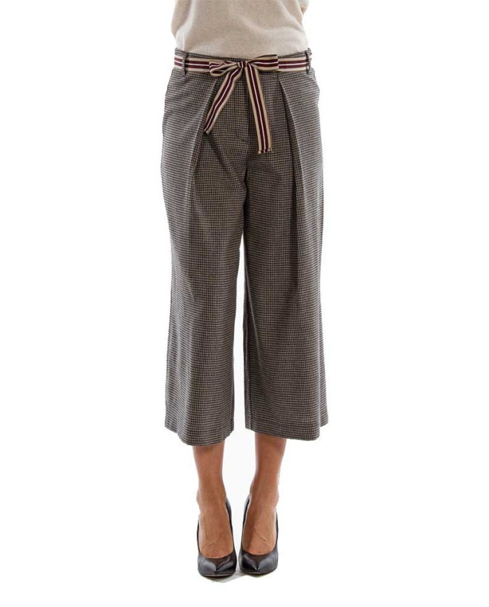 PANTALONE CULOTTE MISTO LANA