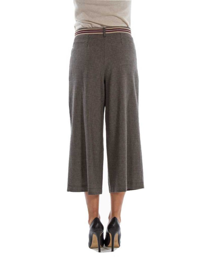 PANTALONE CULOTTE MISTO LANA