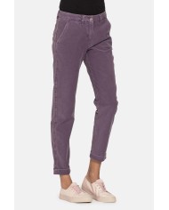 PANTALONE IN FUSTAGNO STRETCH 11,5 oz. Vita regolare e gamba regolare.