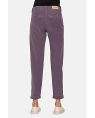 PANTALONE IN FUSTAGNO STRETCH 11,5 oz. Vita regolare e gamba regolare.