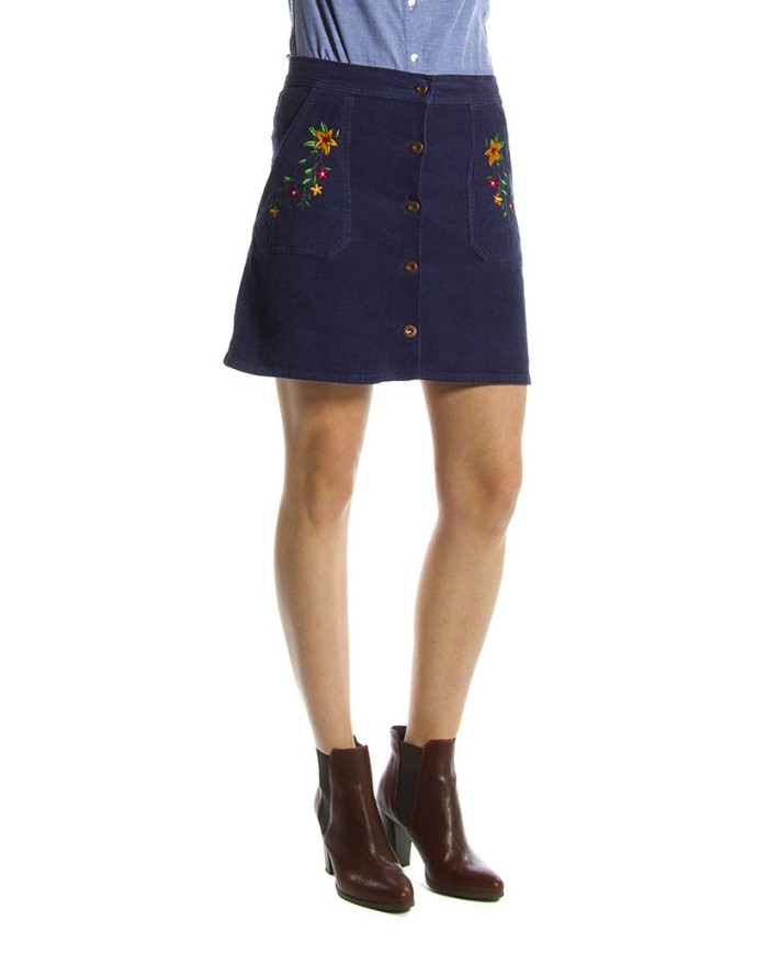 GONNA IN VELLUTO STRETCH