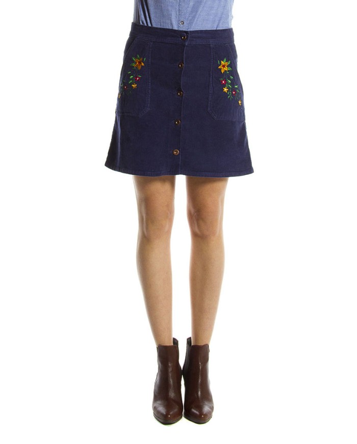 GONNA IN VELLUTO STRETCH