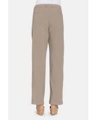 PANTALONE IN POPELINE STRETCH