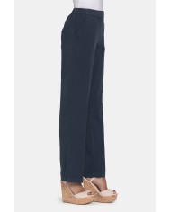 PANTALONE IN POPELINE STRETCH