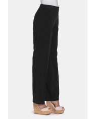 PANTALONE IN POPELINE STRETCH
