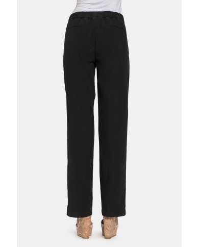 PANTALONE IN POPELINE STRETCH