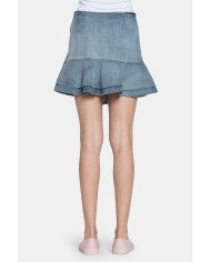 MINIGONNA IN JEANS STRETCH