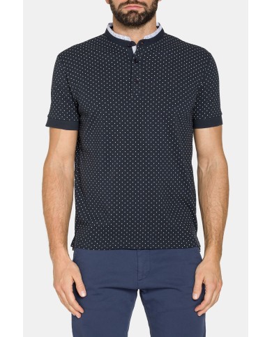POLO PIQUET IN FANTASIA STAMPATA