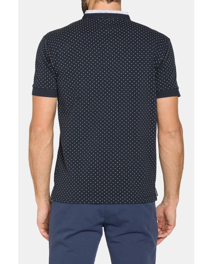 POLO PIQUET IN FANTASIA STAMPATA