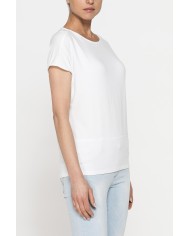 T-SHIRT MORBIDA IN VISCOSA CON FASCIA