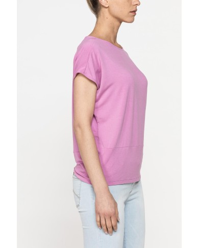 T-SHIRT MORBIDA IN VISCOSA CON FASCIA