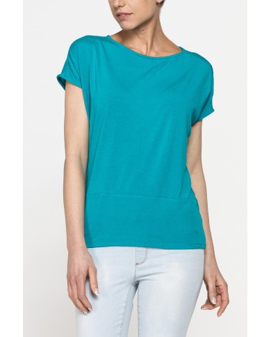 T-SHIRT MORBIDA IN VISCOSA CON FASCIA