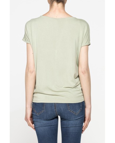 T-SHIRT MORBIDA IN VISCOSA CON FASCIA