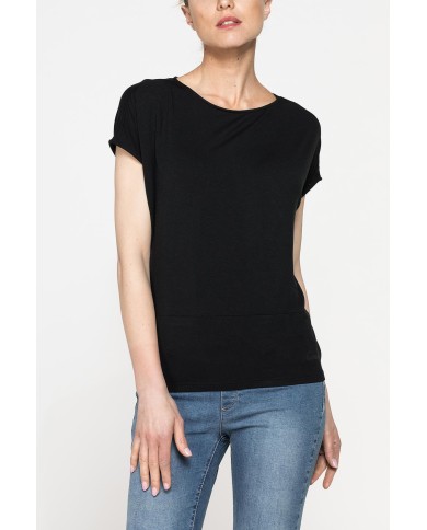 T-SHIRT MORBIDA IN VISCOSA CON FASCIA