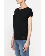 T-SHIRT MORBIDA IN VISCOSA CON FASCIA