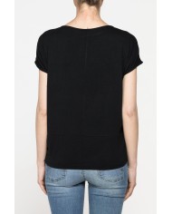 T-SHIRT MORBIDA IN VISCOSA CON FASCIA