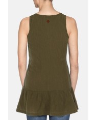 CANOTTA SCOLLO V IN JERSEY 100% COTONE. Vestibilità slim.