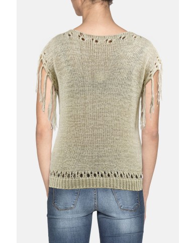 Maglia con le frange